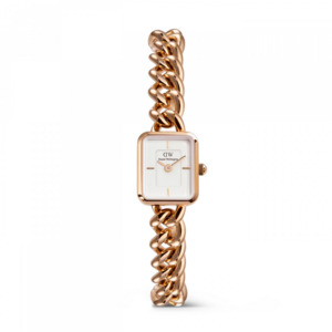 Daniel Wellington Rose Gold Plated Jolie Chain Watch Watch