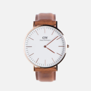 Daniel Wellington 40mm Durham Rose Gold Plated Watch