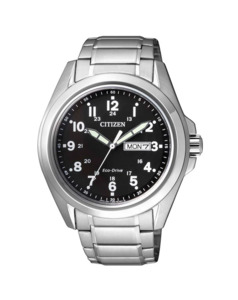 Citizen Stainless Steel Gents Eco-Drive Watch