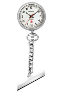 Olympic Stainless Steel Nurse Fob Quartz Watch Code: 78005