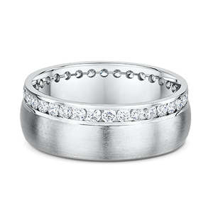 Dora 9k White Gold & Diamond Band Model #2194000
