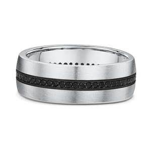 Dora Tantalum & Black Diamond Band Model #178B01