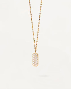 PD Paola 18ct Gold Plated Icy Necklace