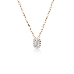 Georgini: Georgini Rose Gold Plated Paris Pendant