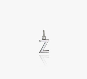 Evolve Sterling Silver Mini Letter 'Z' Charm