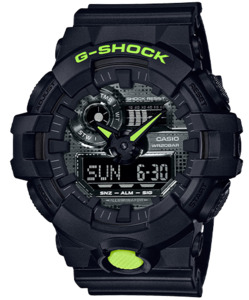 G Shock 1: G-Shock Camouflage Divers Water Resistant 200m Quartz Watch Code: GA700DC1A