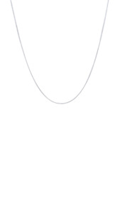 Chain Collier Necklace Pendants: Sterling Silver Diamond Cut Curb Chain