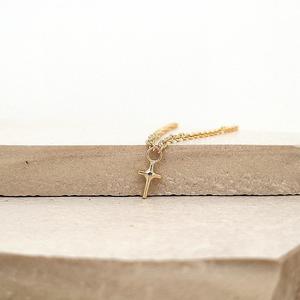9ct Yellow Gold Children's Cross Bracelet