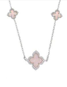 Georgini Sterling Silver Sydney Soiree Fairwater Mother of Pearl Deluxe Necklace