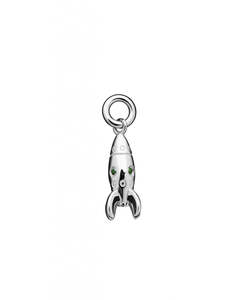 Karen Walker Sterling Silver Mini Rocket Charm