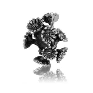 Evolve Sterling Silver Daisy Chain Charm