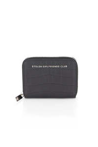 Stolen Girlfriends Club Matte Black Trouble Wallet
