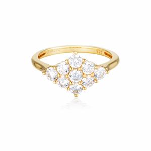 Georgini Gold Plated Rock Star Glam Ring