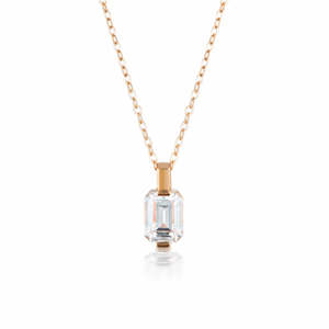 Georgini Rose Gold Plated Emilio Pendant