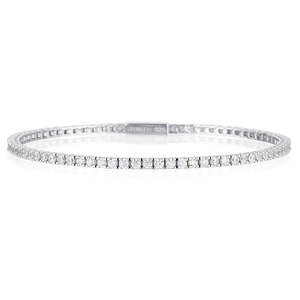 Georgini Sterling Silver Selena 2mm Tennis Bracelet