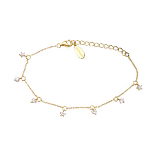 Georgini Bracelets: Georgini Gold Plated "A Christmas Journey" Clara Bracelet