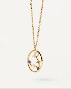 Pd Paola Necklaces: PD Paola 18ct Gold Plated Pisces Zodiac Necklace 50cm