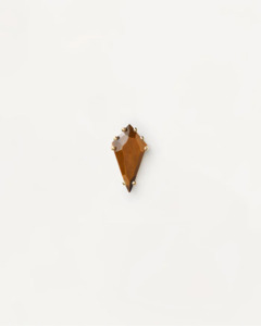 PD Paola 18ct Yellow Gold Plated Akiro Tiger Eye Earrings