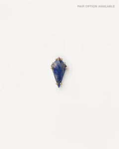 PD Paola 18ct Yellow Gold Plated Akiro Sodalite Earrings