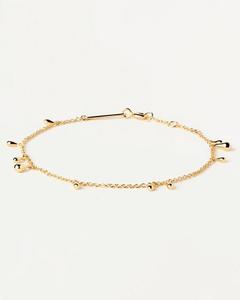 PD Paola 18ct Yellow Gold Plated Teardrop Bracelet