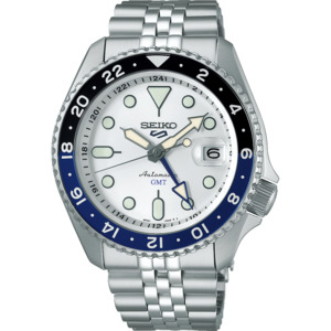 Seiko Mens 5 Sports Black/Blue Automatic Watch