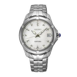 Seiko Ladies Coutura Daywear Watch with Mother of Pearl Dial