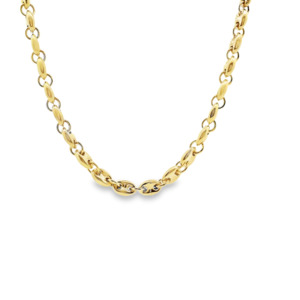 Gold Chains: 9ct Yellow Gold 4.2mm Anchor Link Chain