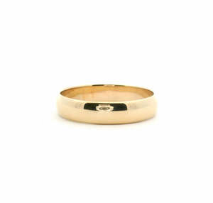 Estate 9ct Yellow Gold 4.4mm Plain Band