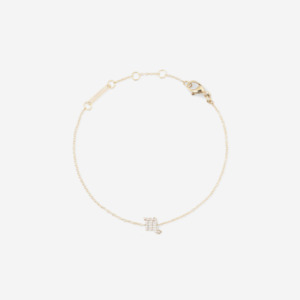 Daniel Wellington Gold Plated Zodiac Crystal Scorpio Chain Bracelet