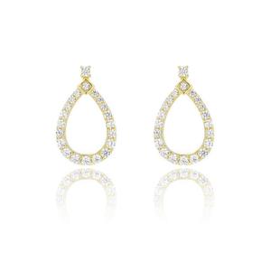 Georgini Gold Plated Goddess Freya Earrings