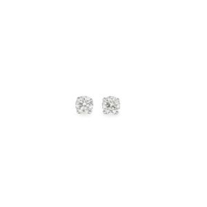 Earrings 2: Diamond 18ct White Gold 1.00ct Stud Earrings