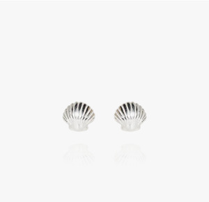 Gift Guide Under 50: Evolve Sterling Silver Mini Scallop Stud Earrings