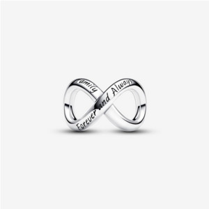 Gift Guide Under 50: Pandora Sterling Silver Forever & Always Infinity Charm 793243c00
