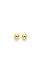 Ball Stud 8mm Earrings in 9ct Yellow Gold