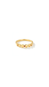 Ruby & Diamond 9ct Yellow Gold Ring