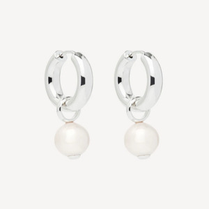 Najo Sterling Silver Ms Perla Freshwater Pearl Earrings