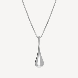 Chain Collier Necklace Pendants: Najo Sterling Silver My Silent Tears Necklace