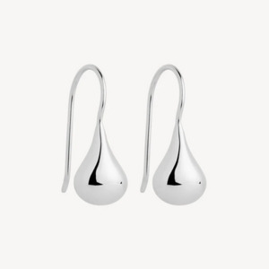 Najo Sterling Silver 8x18mm Baby Tears Earrings