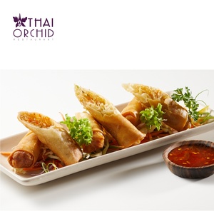 Porpia Phak Fried Spring Rolls