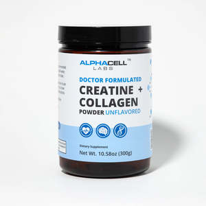 Products: AlphaCell Creatine & Collagen 300 g - 10.58 oz. 30 Servings
