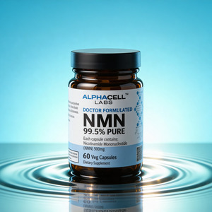 (L) - NMN - 99.5% Purity (60 Veg Caps) 500mg