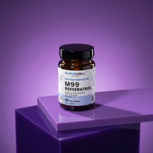 (L) Micronized Resveratrol (99% Pure) Transresveratrol, With Black Pepper, D3 and K2