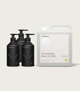 Hand & Body Wash 3L + 3 | Botanical Lemon Myrtle & Oat Milk