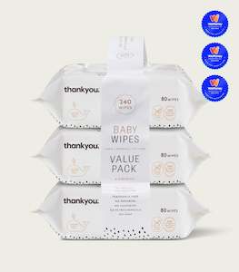 Baby Wipes: Baby Wipes 3 Pack