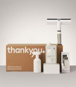 Cleaning: Home Cleaning Starter Kit | Fragrance Free, Aluminium White