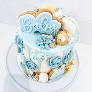 Baby Ruffles cake