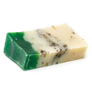 Artisan Olive Oil Soaps: Green Tea - Olive Oil Soap - SLICE approx 100g