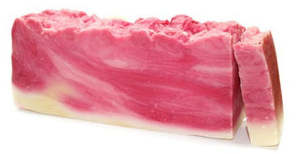 Artisan Olive Oil Soaps: Rosehip - Olive Oil Soap - SLICE approx 100g