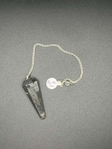 Crystal Pendulums: Crystal Pendulum - Pyrite Mix