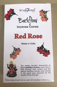Stamford Back-Flow Cones - Red Rose